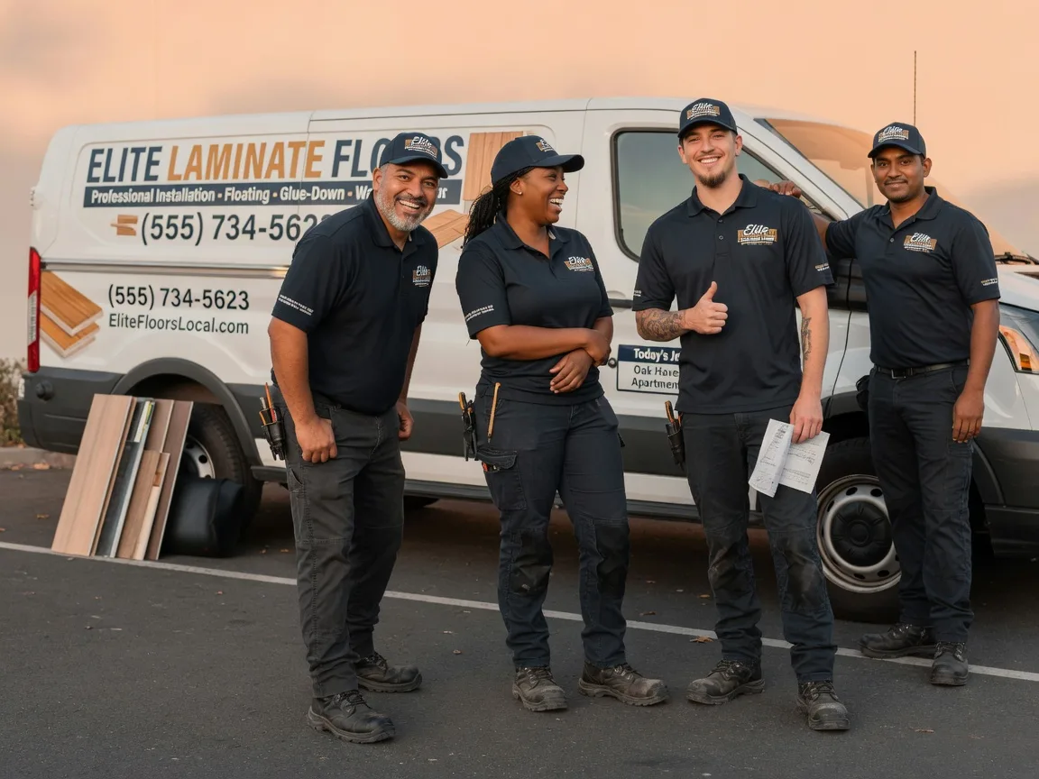 Laminate flooring installation company in Hoffman, IL